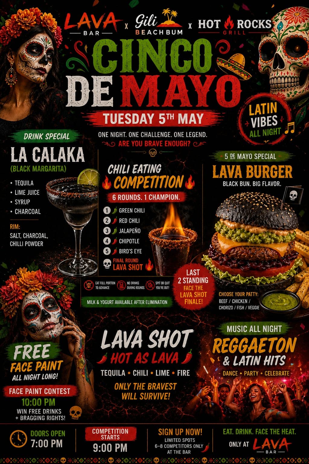 Lava Bar & Sports Bar Gili Trawangan
