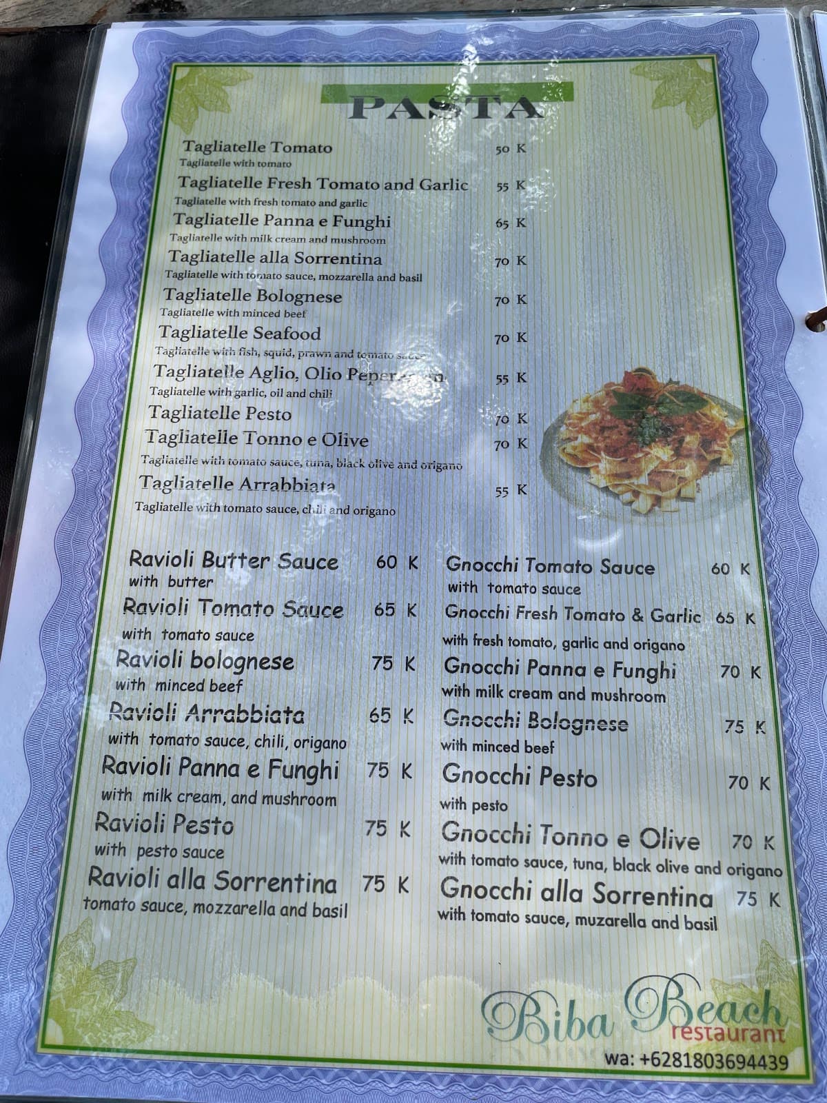Biba Beach Restaurant & Italian Pizza